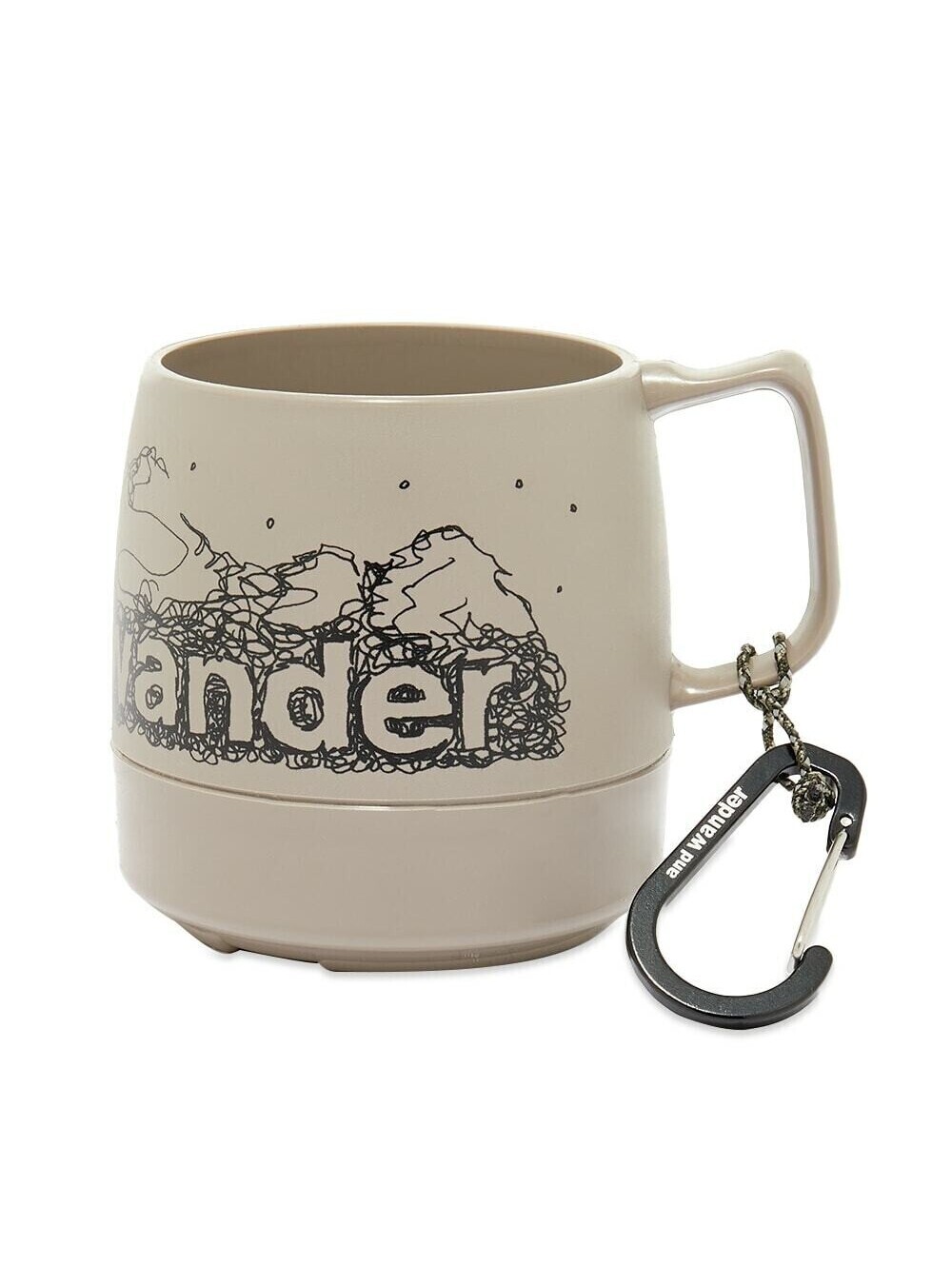 And Wander x DINEX Mug in Grey